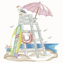 Beach Time 5 08(Sm) machine embroidery designs