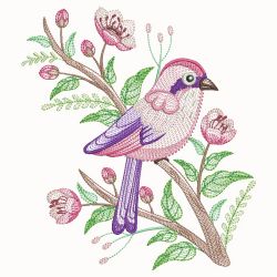 Birds And Blooms 2 04(Sm) machine embroidery designs