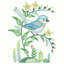 Birds And Blooms 2 09(Lg) machine embroidery designs