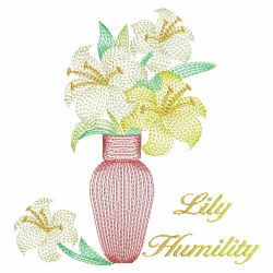 The Language Of Flowers 09(Lg) machine embroidery designs