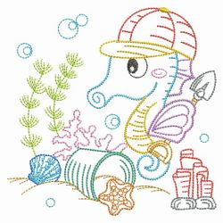 Vintage Under The Sea 02(Md) machine embroidery designs