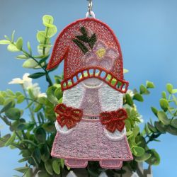 FSL Flower Gnomes 08 machine embroidery designs