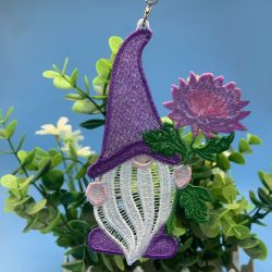 FSL Flower Gnomes 11 machine embroidery designs