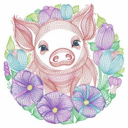 Sweet Farm Animals 01(Lg) machine embroidery designs