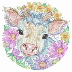 Sweet Farm Animals 07(Sm) machine embroidery designs