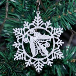 FSL Snowflake Ornaments 07 machine embroidery designs