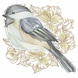 Sketched Birds 08(Sm) machine embroidery designs