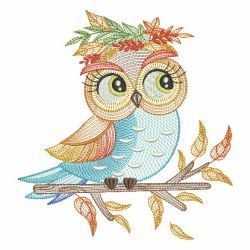 Adorable Fall Animals 2(Lg) machine embroidery designs