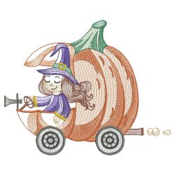 Spooky Vehicle 01(Md) machine embroidery designs