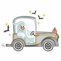 Spooky Vehicle 02(Md) machine embroidery designs