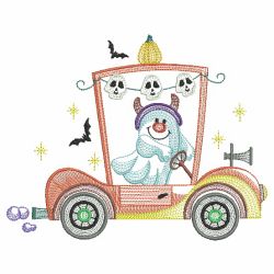 Spooky Vehicle 06(Sm) machine embroidery designs