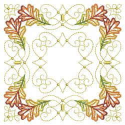 Filigree Leaf Quilt(Md) machine embroidery designs