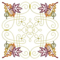 Filigree Leaf Quilt 07(Md)