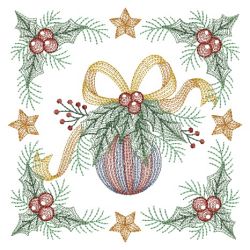 Baltimore Christmas Quilt 05(Lg) machine embroidery designs