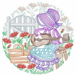 Sunbonnet Sue Quilt 04(Md) machine embroidery designs