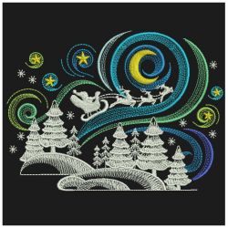 Winter Wonderland Silhouettes 5 04(Sm) machine embroidery designs
