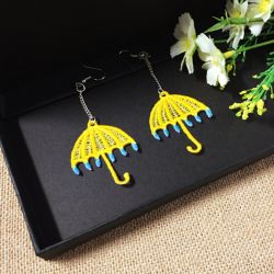 FSL Earrings 3 machine embroidery designs