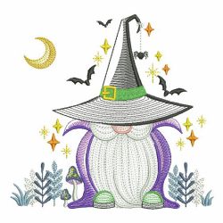 Halloween Gnome 2 03(Sm) machine embroidery designs