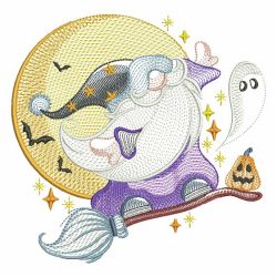 Halloween Gnome 2 09(Lg) machine embroidery designs