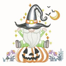 Halloween Gnome 2 10(Md) machine embroidery designs