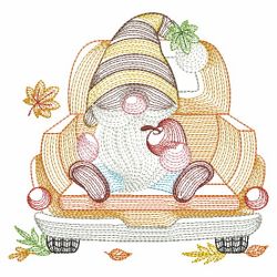 Fall Gnome 3(Md) machine embroidery designs