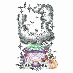 Happy Halloween 7 01(Lg) machine embroidery designs