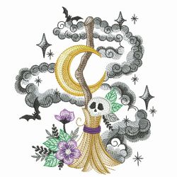 Happy Halloween 7 05(Md) machine embroidery designs