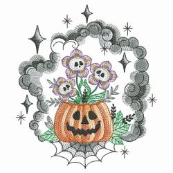 Happy Halloween 7 06(Sm) machine embroidery designs
