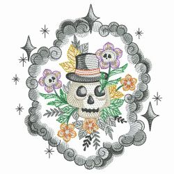 Happy Halloween 7 07(Lg) machine embroidery designs