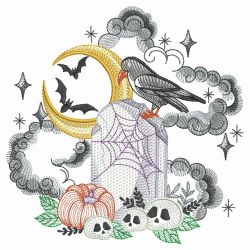 Happy Halloween 7 09(Md) machine embroidery designs