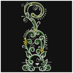 Filigree Cats 06(Sm) machine embroidery designs