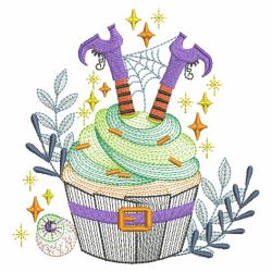 Creepy Cupcakes 04(Sm) machine embroidery designs