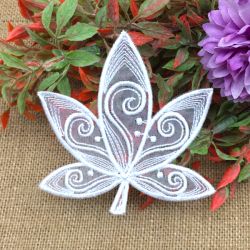 Organza Leaves 2 02 machine embroidery designs