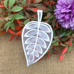 Organza Leaves 2 03 machine embroidery designs