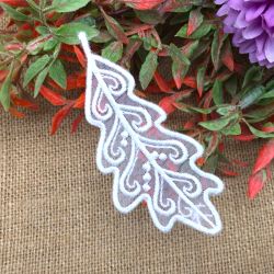 Organza Leaves 2 14 machine embroidery designs