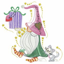 Christmas Gnome 2 07(Sm) machine embroidery designs