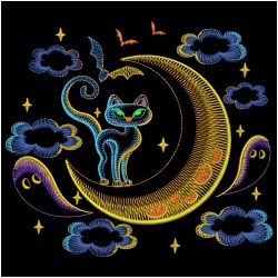 Spooky Evening 06(Md) machine embroidery designs