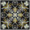 Shimmering Flourishes Quilt Block(Lg)