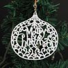 FSL Christmas Word Ornaments