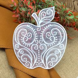 Organza Autumn Ornaments 04 machine embroidery designs