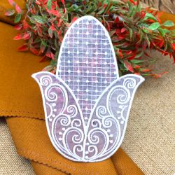 Organza Autumn Ornaments 09