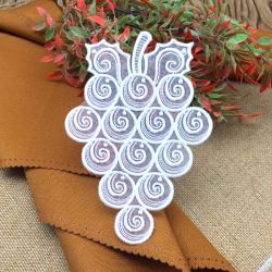 Organza Autumn Ornaments 10 machine embroidery designs