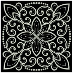 White Work Quilt Block 2 02(Lg) machine embroidery designs