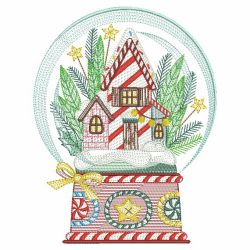 Christmas Snowglobes 03(Sm) machine embroidery designs