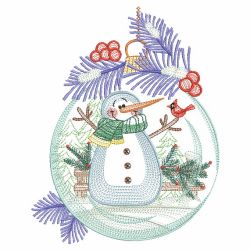 Christmas Snowglobes 08(Sm) machine embroidery designs