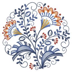 Polish Folk Art Quilt 2(Sm) machine embroidery designs