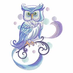 Watercolor Owls 04(Sm) machine embroidery designs