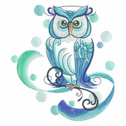 Watercolor Owls 08(Sm)