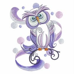 Watercolor Owls 09(Sm)