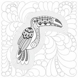 Trapunto Blackwork Treasures 06(Md) machine embroidery designs